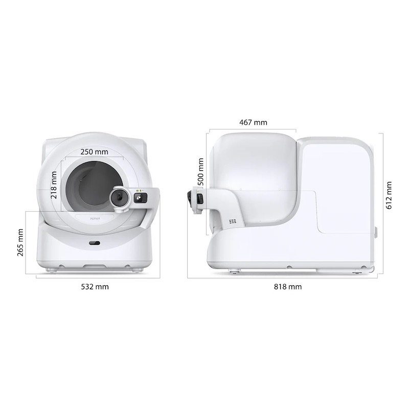 Смарт автоматичний лоток PETKIT Purobot Ultra with Camera (P9903) 12