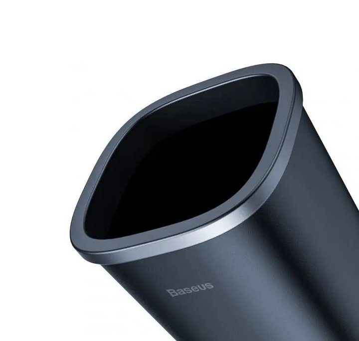 Автомобільний сміттєвий контейнер Baseus Dust-free Vehicle-mounted Trash Can（TrashBag 3 roll/90）Black (CRLJT-A01) 3