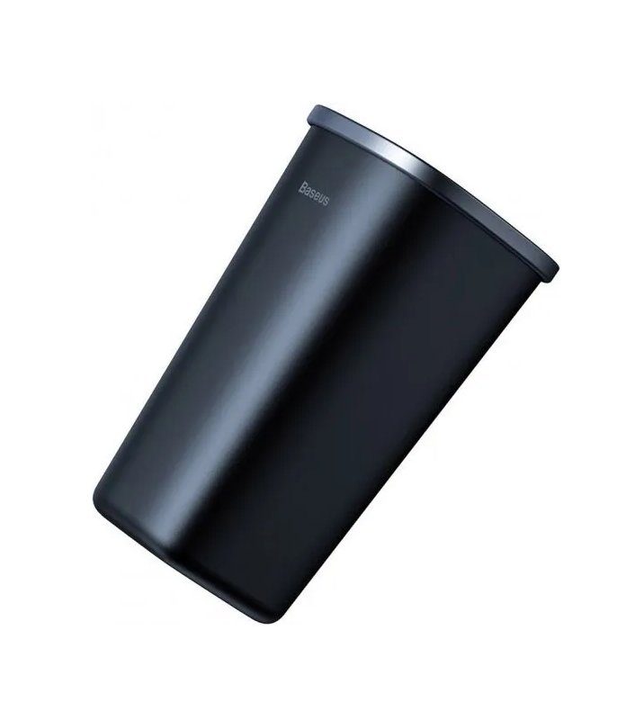 Автомобільний сміттєвий контейнер Baseus Dust-free Vehicle-mounted Trash Can（TrashBag 3 roll/90）Black (CRLJT-A01) 4