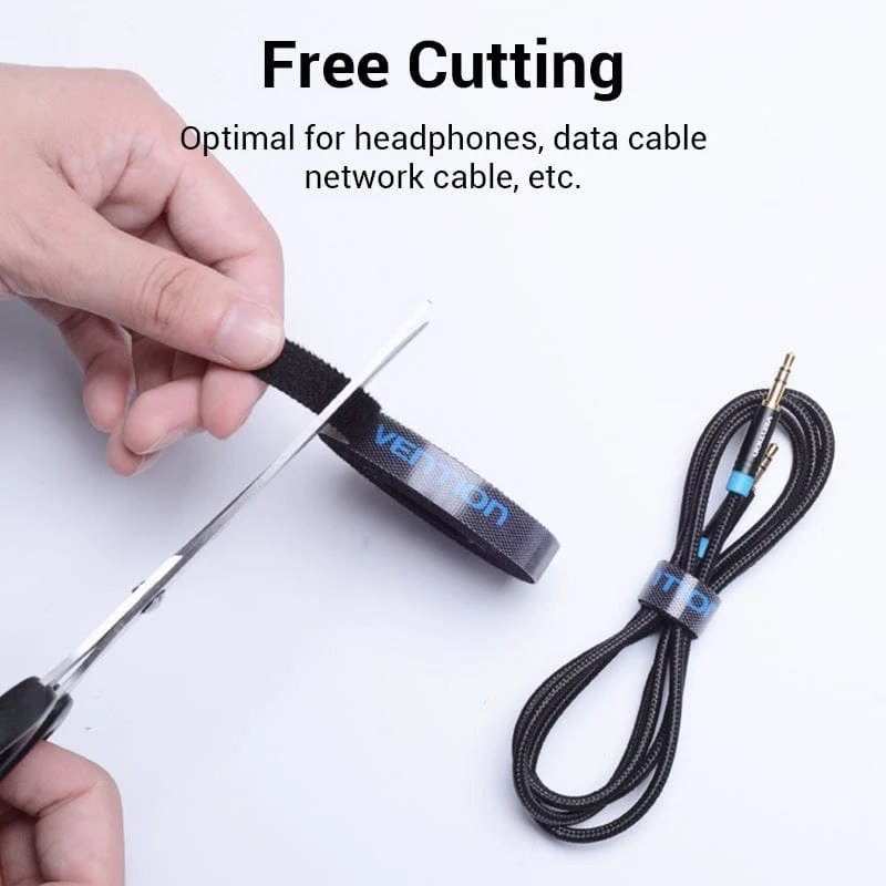 Органайзер для кабелів Vention Cable Tie 5M Black (KAABJ) (KAABJ) 3