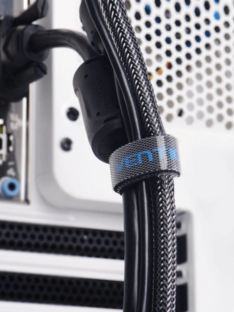 Органайзер для кабелів Vention Cable Tie 5M Black (KAABJ) (KAABJ) 5
