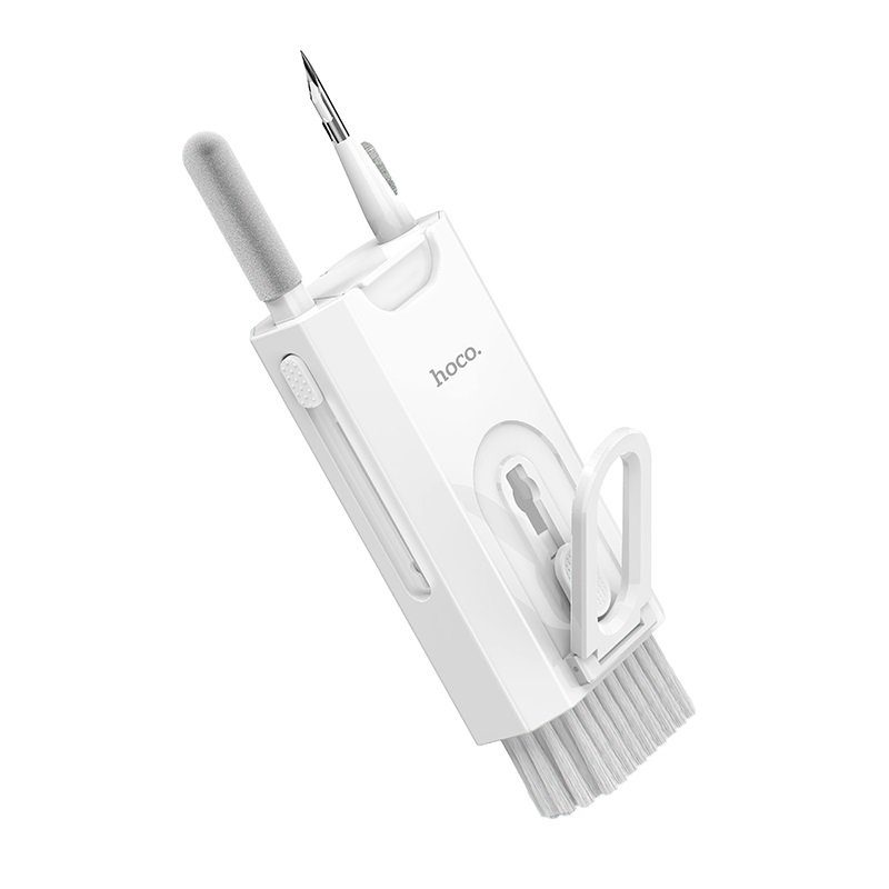 Набір для очистки девайсів Hoco DI35 8-in-1 multifunctional cleaning kit(overseas customization) White (6931474795489)