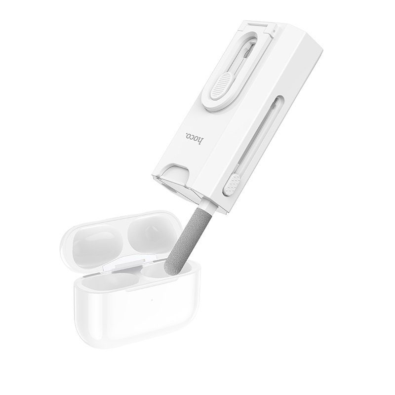 Набір для очистки девайсів Hoco DI35 8-in-1 multifunctional cleaning kit(overseas customization) White (6931474795489) 4