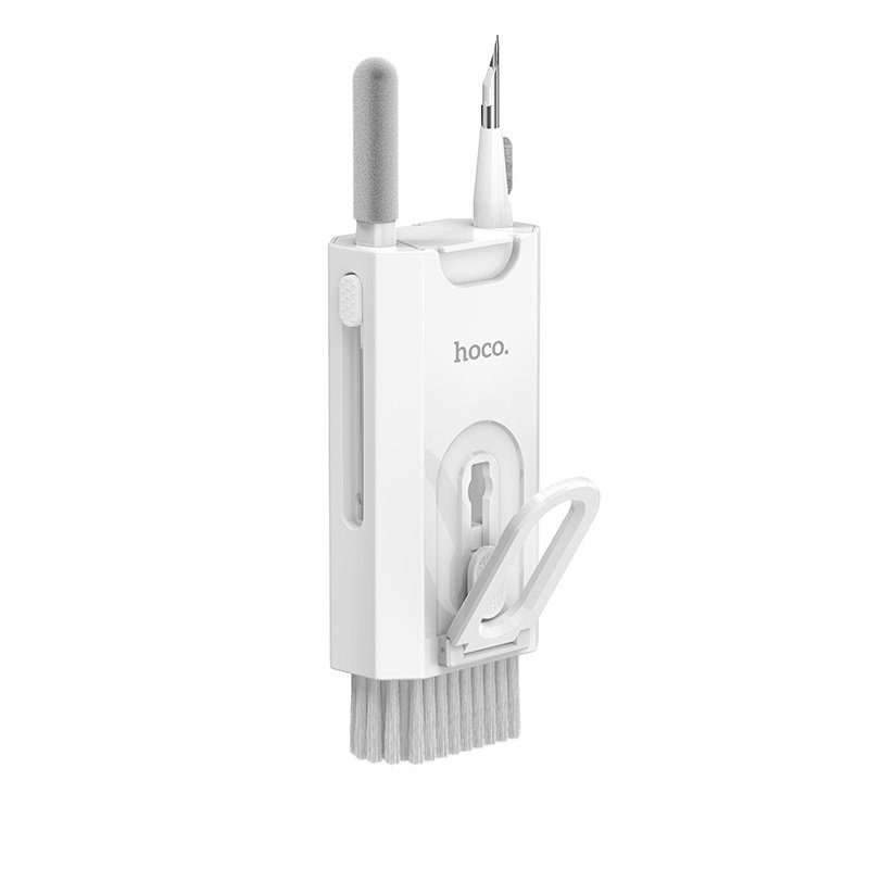 Набір для очистки девайсів Hoco DI35 8-in-1 multifunctional cleaning kit(overseas customization) White (6931474795489) 2