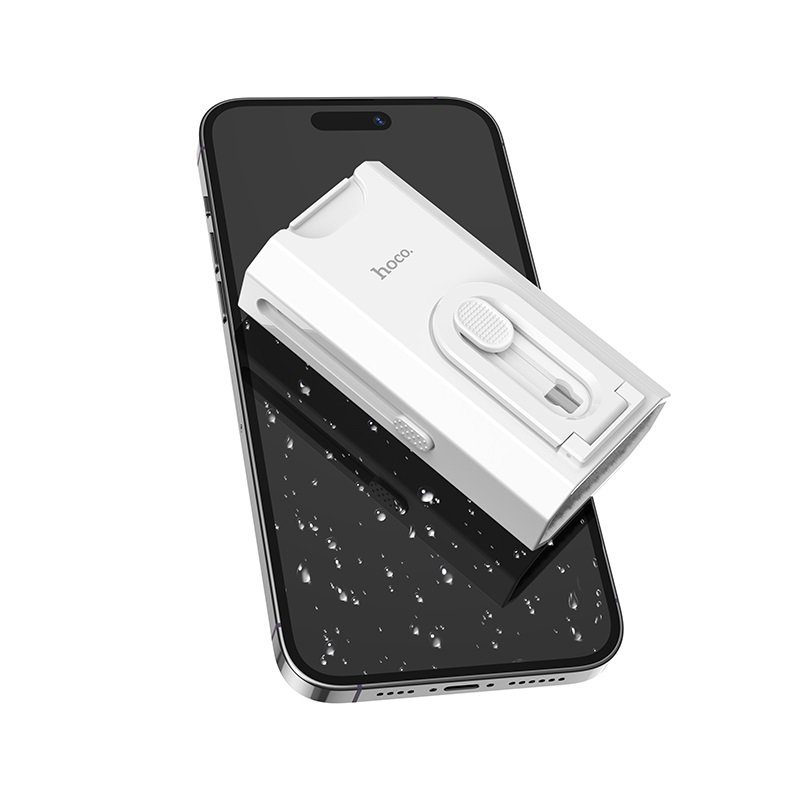 Набір для очистки девайсів Hoco DI35 8-in-1 multifunctional cleaning kit(overseas customization) White (6931474795489) 9