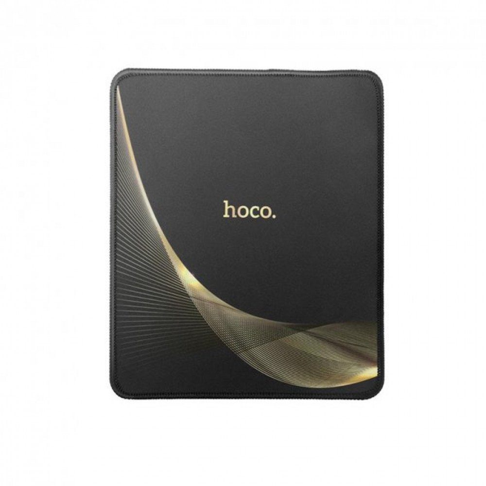 Килимок для миші HOCO GM22 Aurora gaming mouse pad (200*240mm) Black (6931474799968)