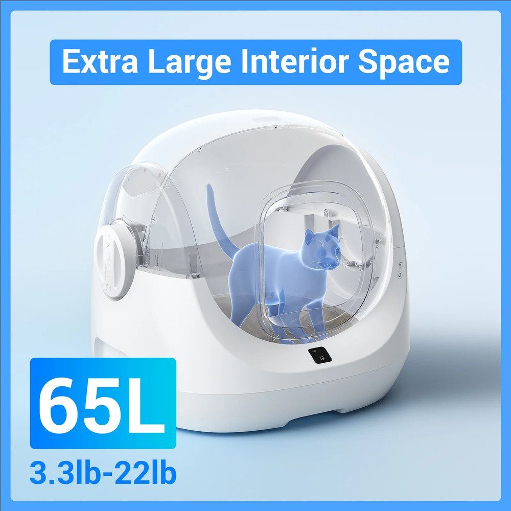 Смарт автоматичний лоток CATLINK Smart Litter Box - Scooper SE Baymax (6972884750842) 7