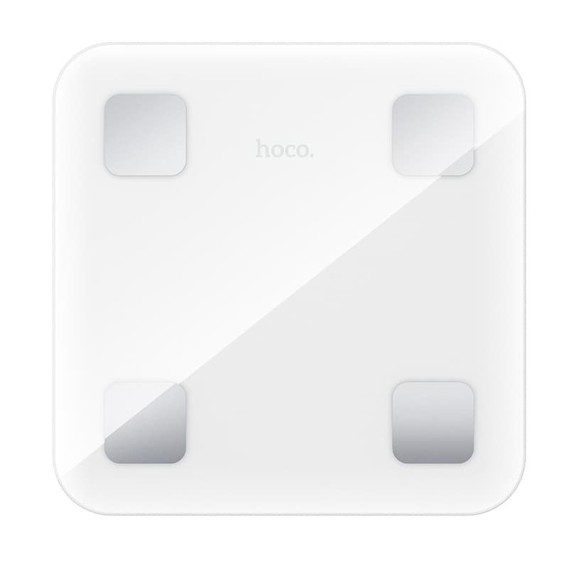 Ваги підлогові HOCO HI21 Smart body fat scale White (6942007624121) 6