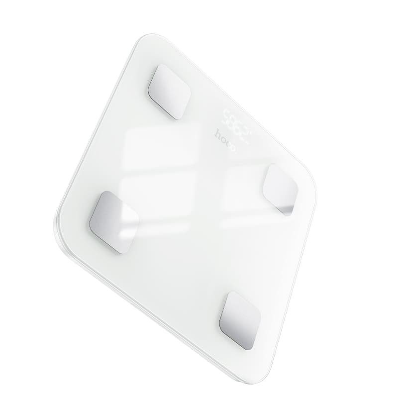 Ваги підлогові HOCO HI21 Smart body fat scale White (6942007624121) 4