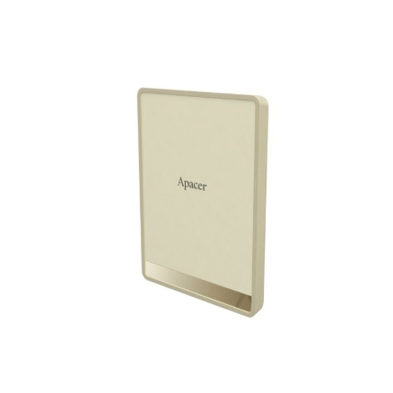 Портативний SSD Apacer AS724 512 GB USB 3.2 Gen.2 Type-C Read/Write 500MB/s Cream (AP512GAS724C-1) 3