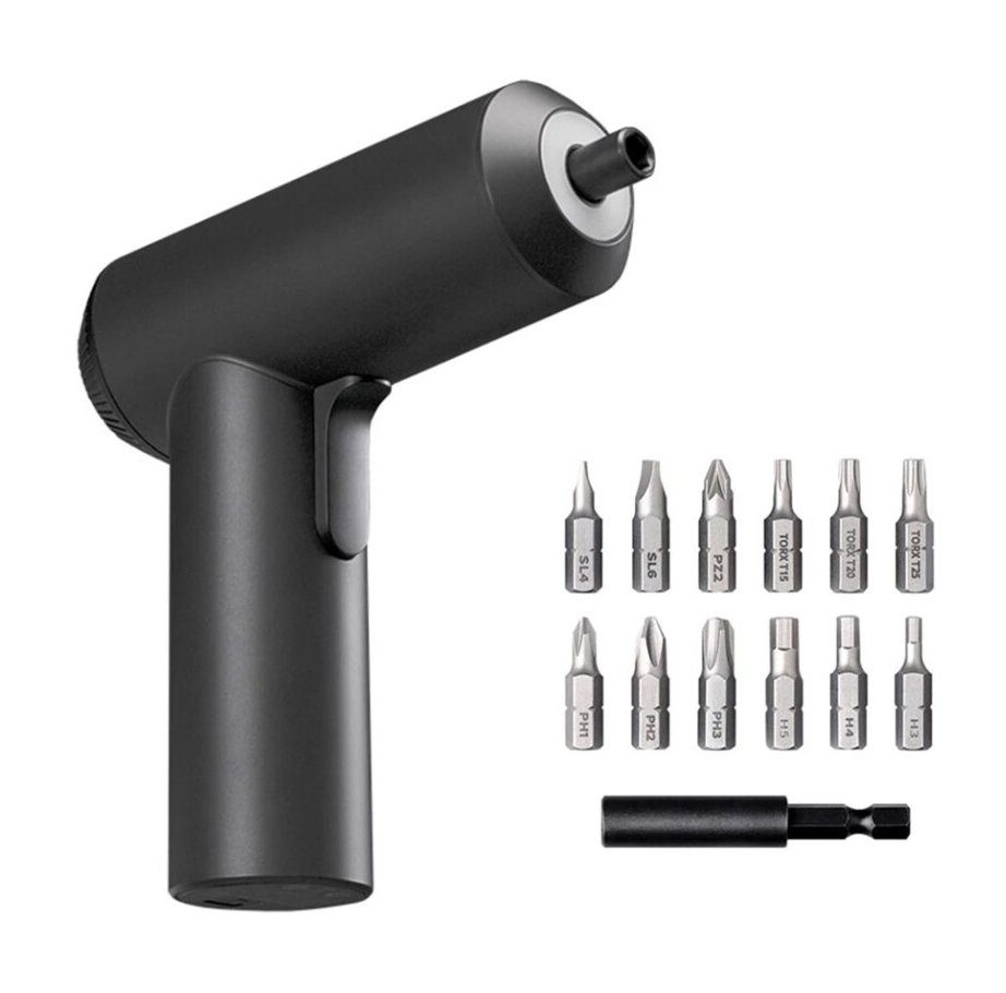 Дриль- шуруповерт Xiaomi Mijia Electric Screwdriver 3.6V Black (MJDDLSD001QW) 3