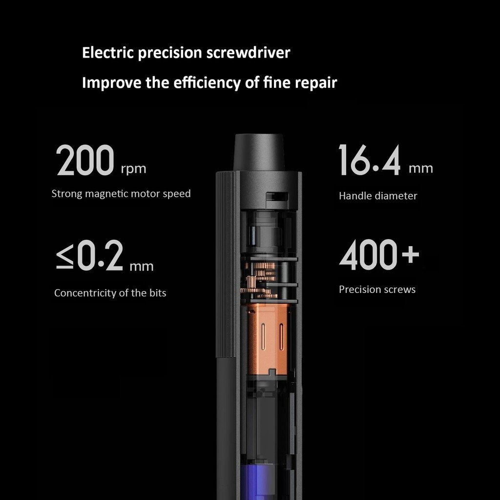 Електровикрутка Xiaomi Mijia Electric Precision Screwdriver Automatic version MJDDLSD003QW (MJDDLSD003QW) 5
