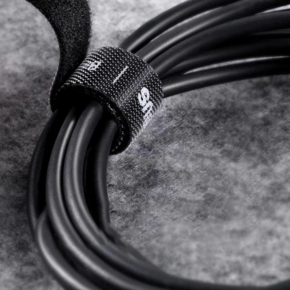 Органайзер для кабелю Baseus Circle Velcro strap 50cm Black (ACMGT-A01) 6