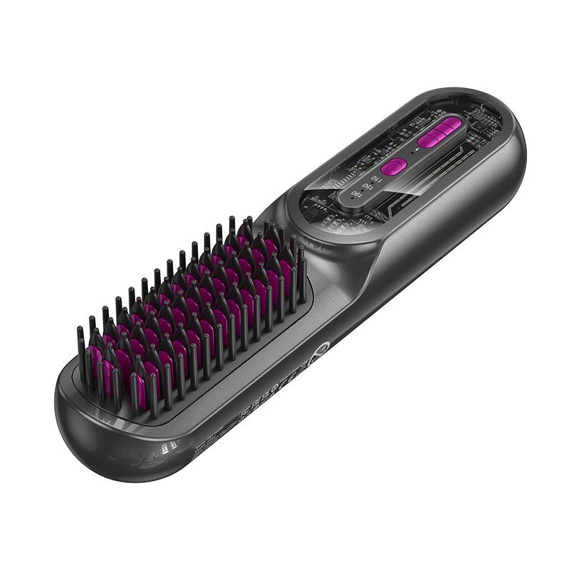 Гребінець для випрямлення волосся HOCO HP45 Heating straight hair comb Gray (6942007654593) 5