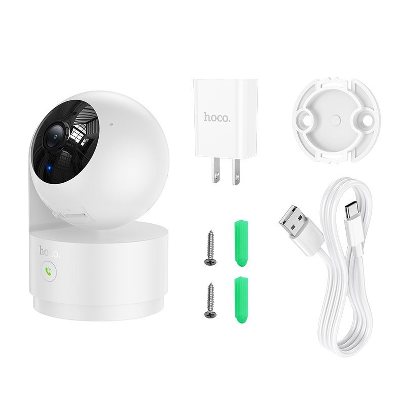 Камера Hoco D8 Indoor PTZ HD camera (EU) (6942007659093) 7