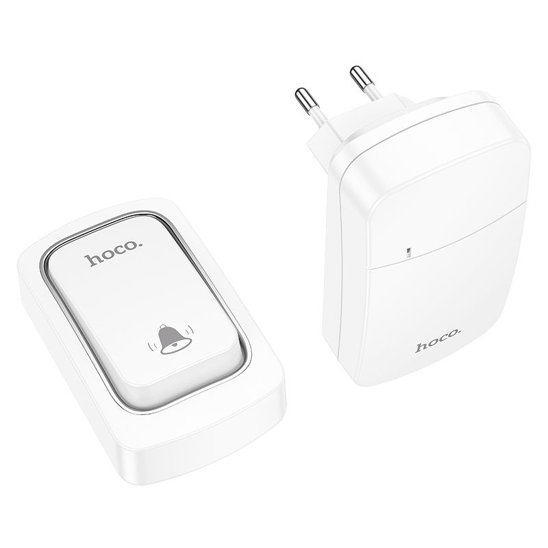 Дзвінок HOCO HI26 self-powered wireless doorbell (EU) (6942007662314) 4