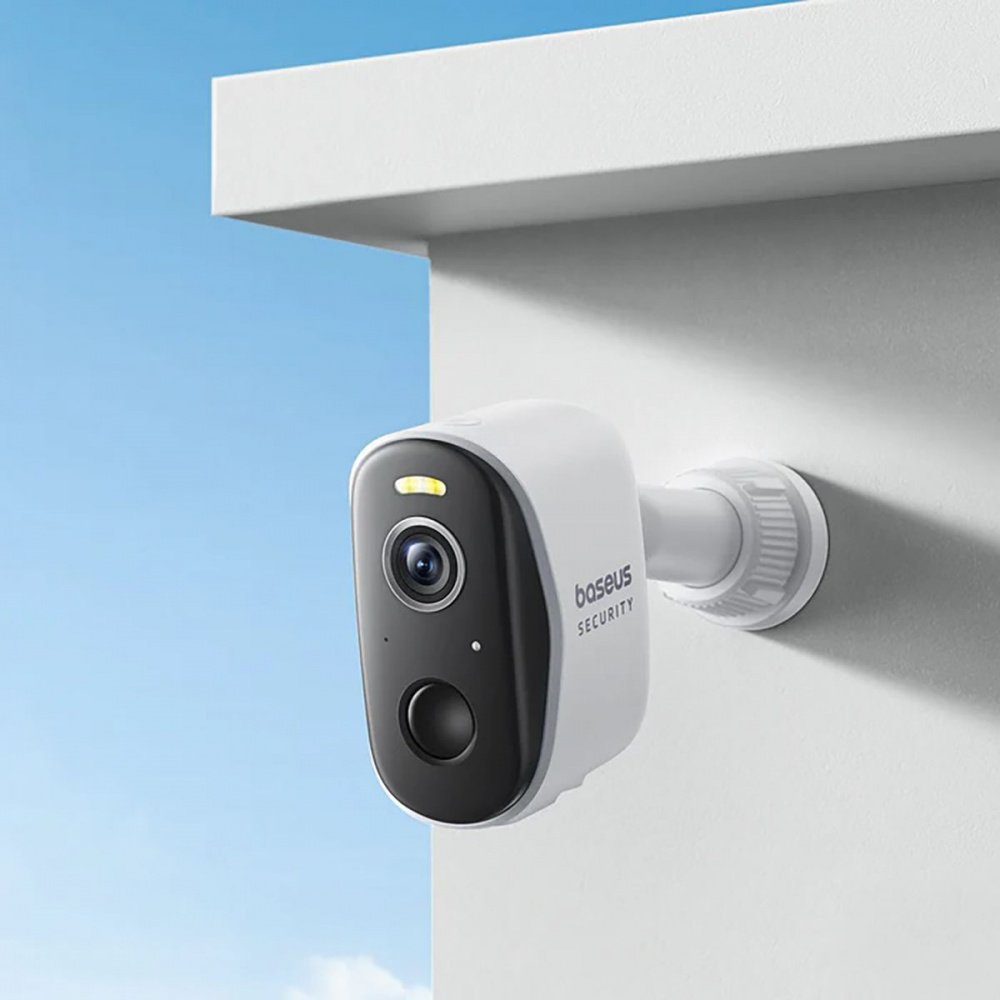 Додаткова IP-камера відеоспостереження Baseus Security N1 Plus Outdoor Camera 2K White (S0TZ002130) 6