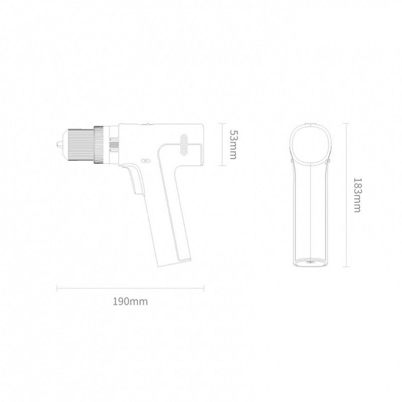 Дриль- шуруповерт Xiaomi HOTO 12 v impact electric drill suit percussion drill (QWDZTZ001) 9