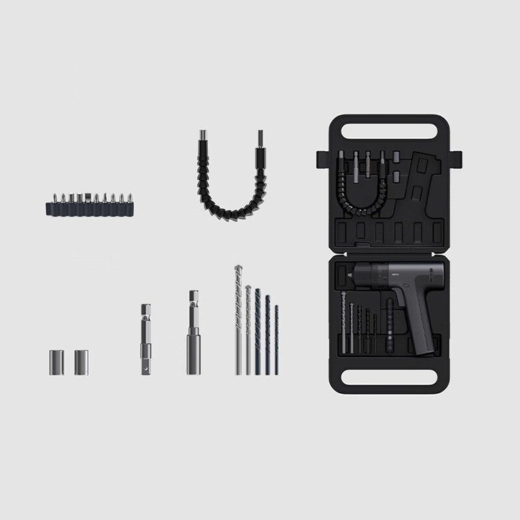 Дриль- шуруповерт Xiaomi HOTO 12 v impact electric drill suit percussion drill (QWDZTZ001) 5