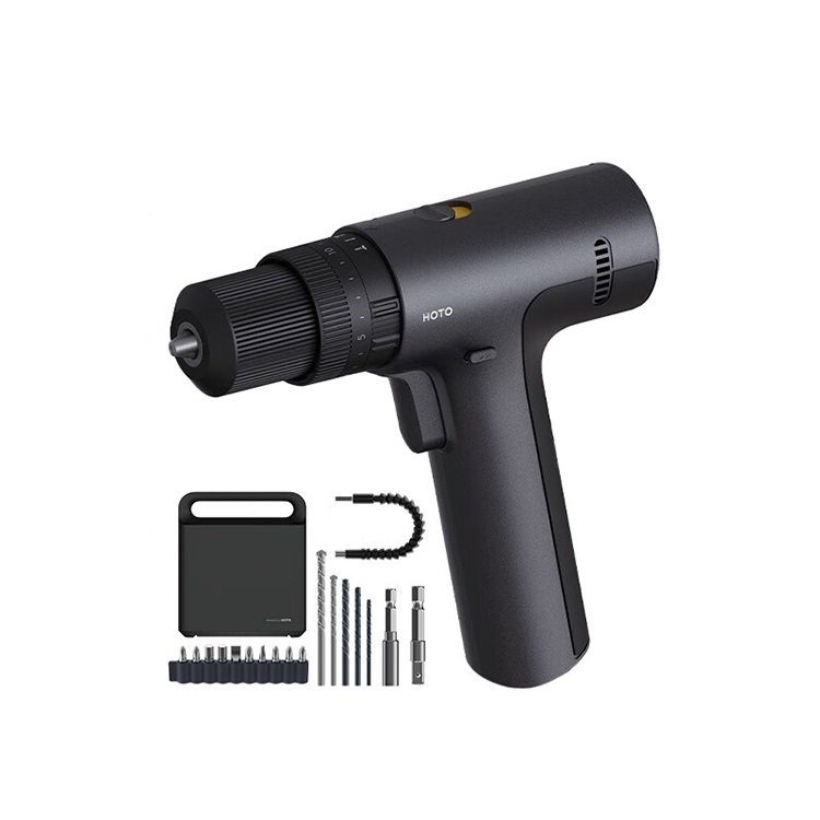 Дриль- шуруповерт Xiaomi HOTO 12 v impact electric drill suit percussion drill (QWDZTZ001)