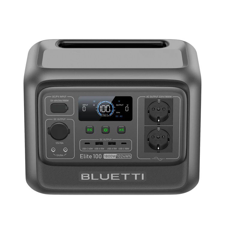 Портативна зарядна станція Bluetti Elite100V2 (P-EL100V2-EU-GY-BL-010) 2