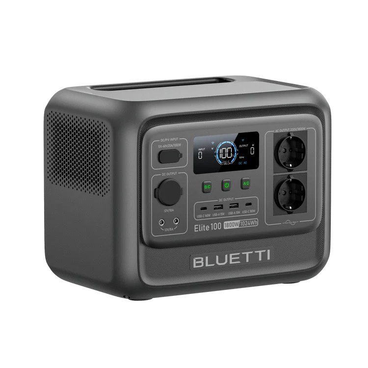 Портативна зарядна станція Bluetti Elite100V2 (P-EL100V2-EU-GY-BL-010) 4