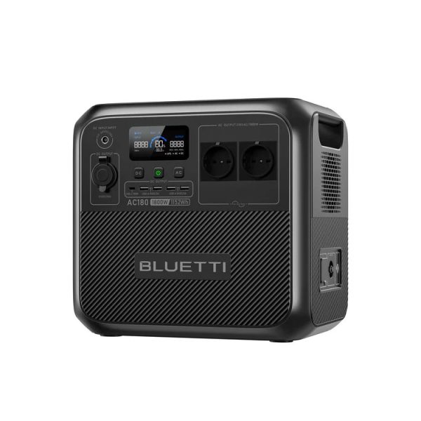 Портативна зарядна станція Bluetti AC180 (P-AC180-EU-GY-BL-010)