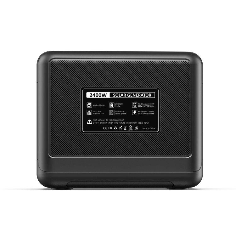 Портативна зарядна станція Fossibot F2400 Black (F2400) 7