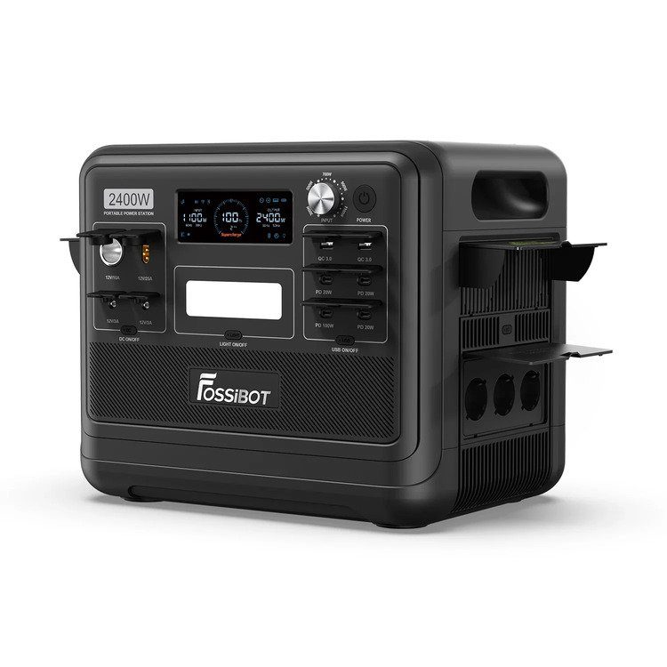Портативна зарядна станція Fossibot F2400 Black (F2400) 4