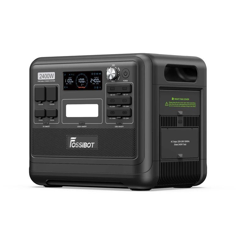 Портативна зарядна станція Fossibot F2400 Black (F2400)