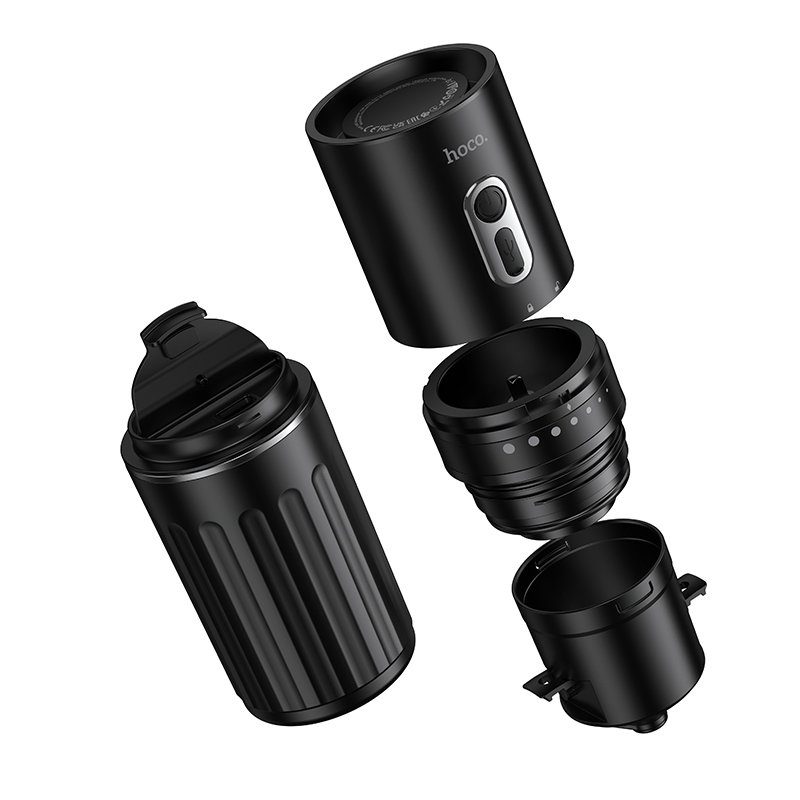 Портативна кавомашина HOCO HX80 15 W 1300 mAh Portable all-in-one coffee machine Black (6942007672740) 4