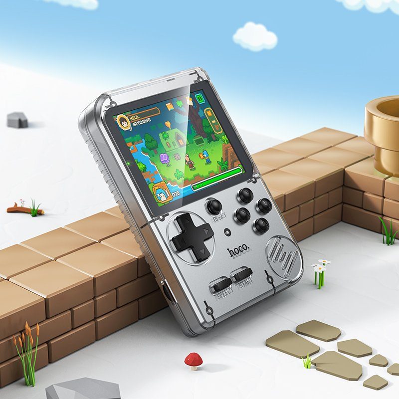 Портативна ігрова консоль HOCO GA40 250 mAh Brilliant vertical screen handheld game console Gray (6942007673051) 8