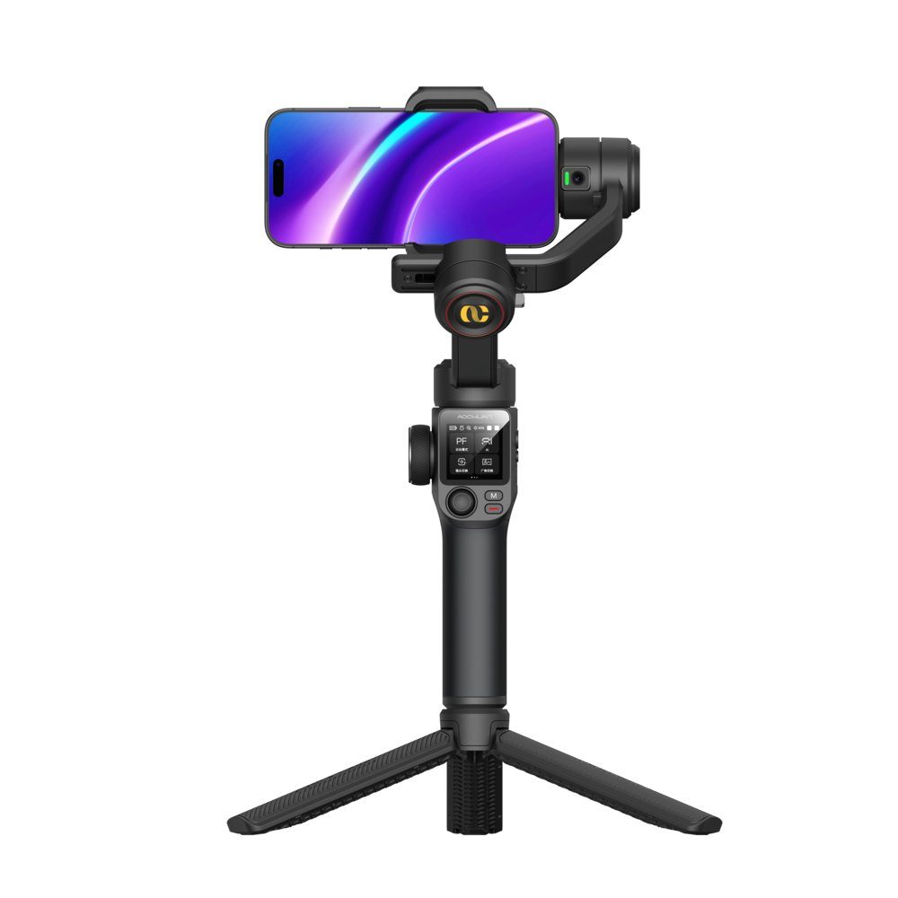 Триосьовий стабілізатор AOCHUAN Professional Gimbal Stabilizer for Smartphone SMART S3 Black (AOCHUAN-SMARTS3-B) 9