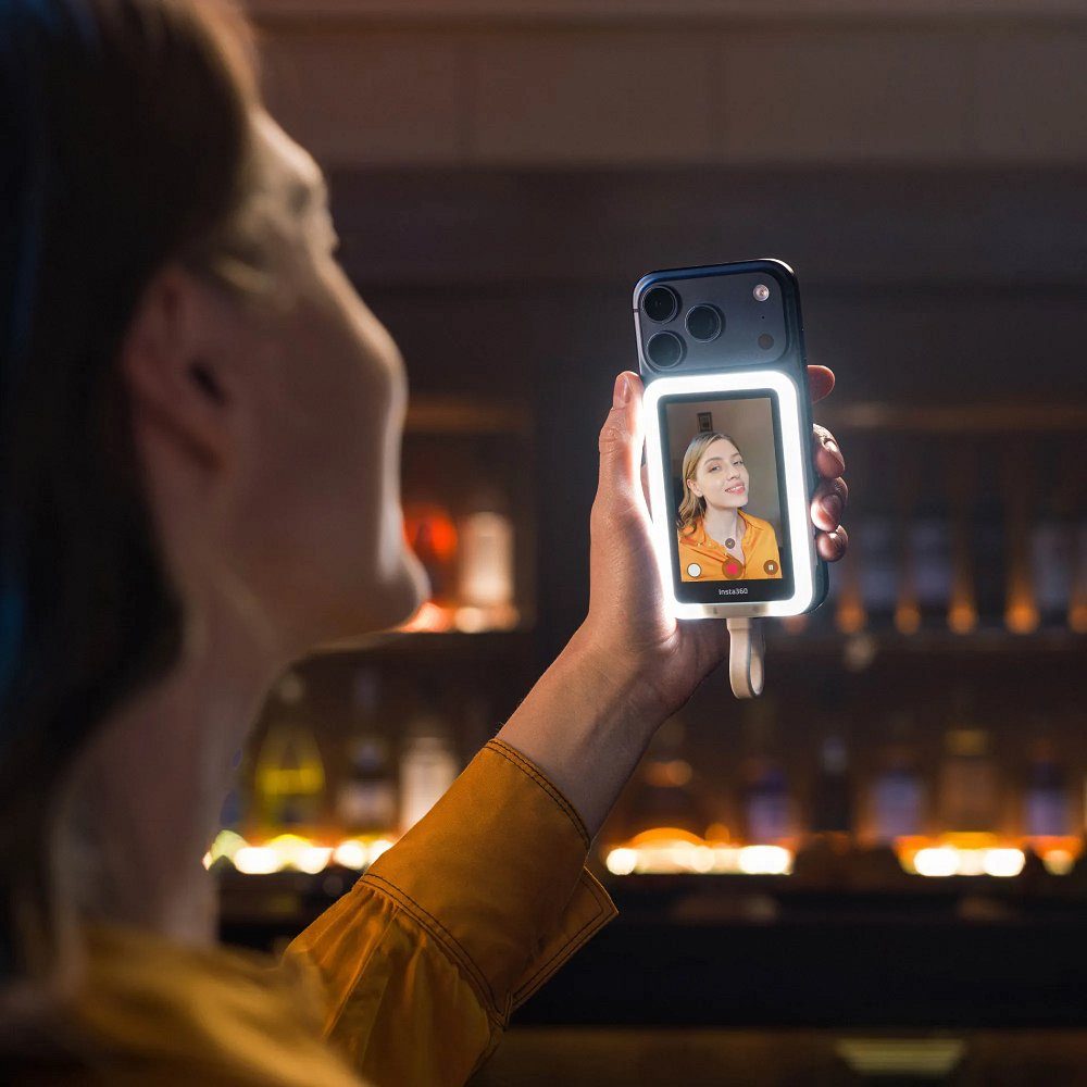 Магнітний екран для селфі Insta360 Snap Selfie Screen with Light (6977644765227) 7