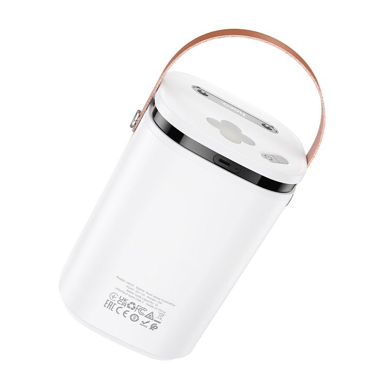 Зволожувач повітря HOCO HX35 Mist 2L double spray humidifier White (6942007674577) 5