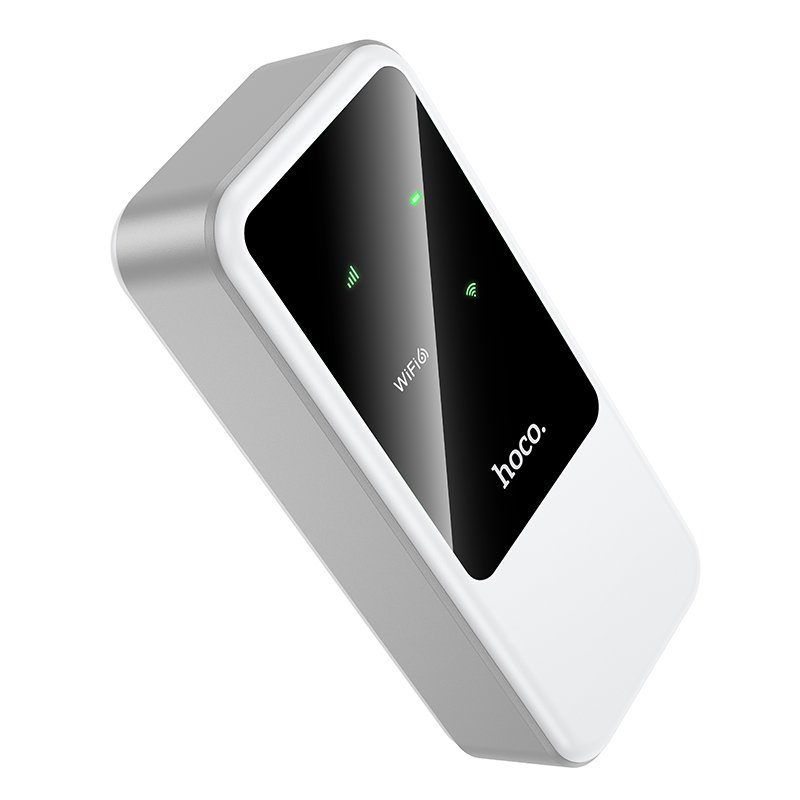 Мобільний роутер HOCO HI42 Mobile portable WiFi(Europe Asia and Africa) White (6942007666855) 3