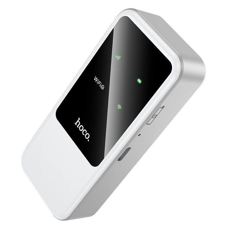 Мобільний роутер HOCO HI42 Mobile portable WiFi(Europe Asia and Africa) White (6942007666855) 4