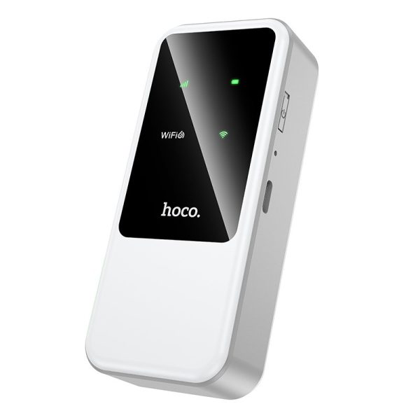 Мобільний роутер HOCO HI42 Mobile portable WiFi(Europe Asia and Africa) White (6942007666855)