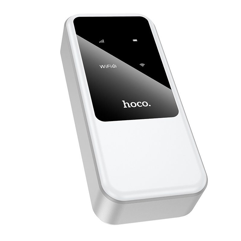 Мобільний роутер HOCO HI42 Mobile portable WiFi(Europe Asia and Africa) White (6942007666855) 5
