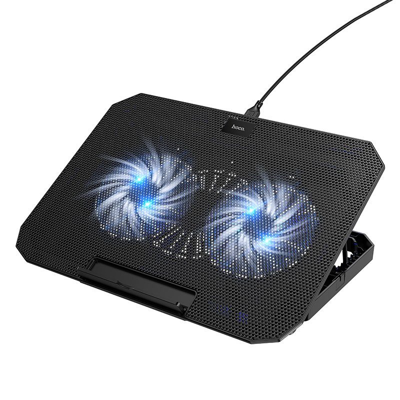 Підставка для ноутбука HOCO GA4 Jade laptop cooling stand Black (6942007666626)
