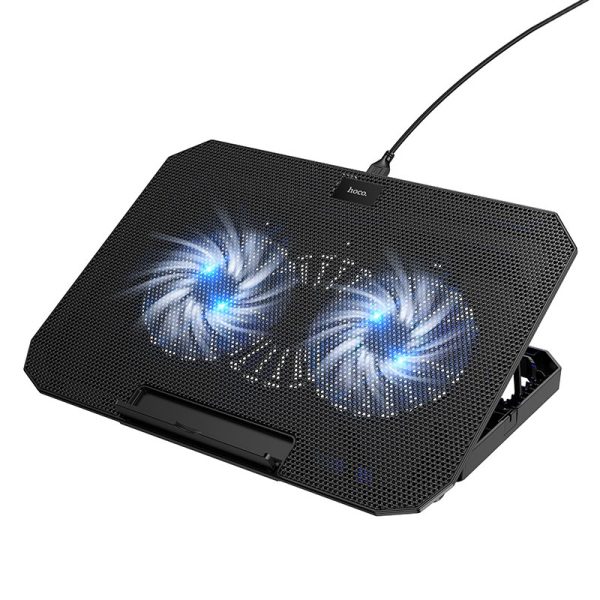 Підставка для ноутбука HOCO GA4 Jade laptop cooling stand Black (6942007666626)