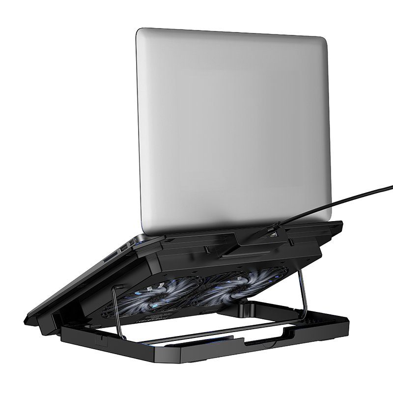Підставка для ноутбука HOCO GA4 Jade laptop cooling stand Black (6942007666626) 4