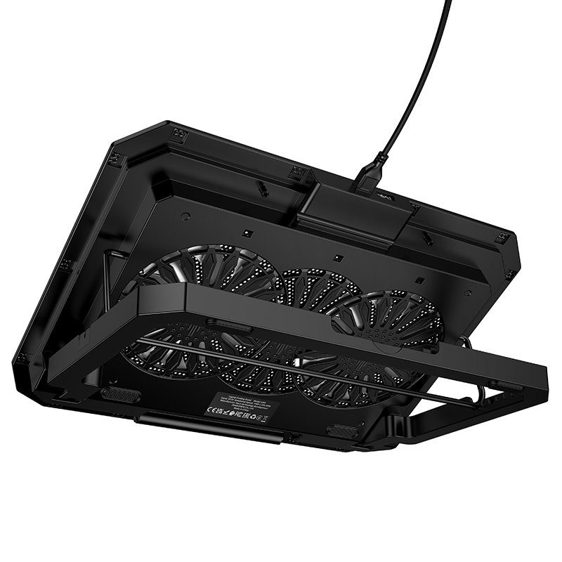 Підставка для ноутбука HOCO GA4 Jade laptop cooling stand Black (6942007666626) 6