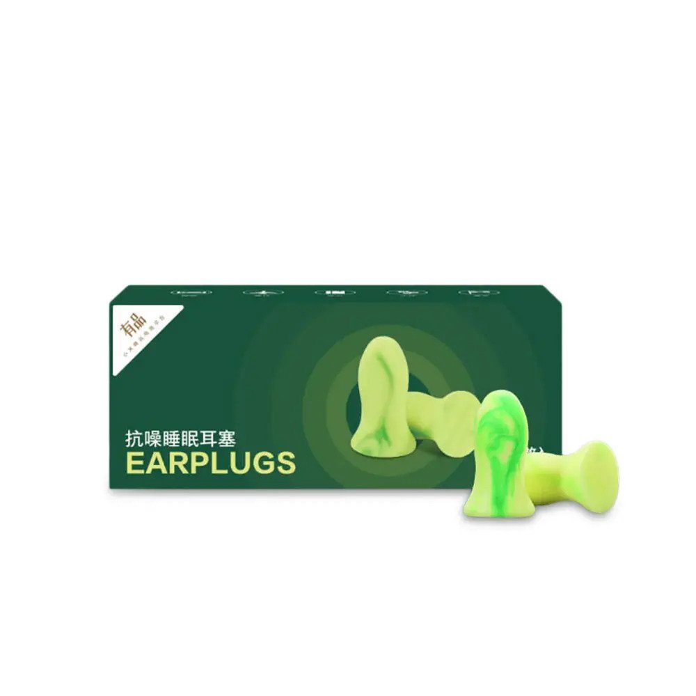 Набір беруші для сну Xiaomi Miaomiaoce Anti-noise sleep earplugs 5 pairs of 10 pcs/box (6971445460275) 2