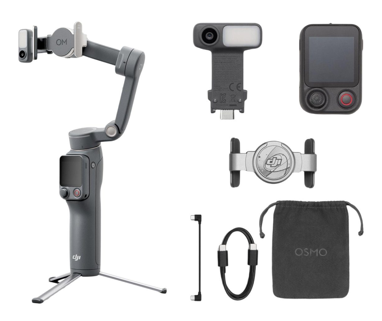 Монопод-стабілізатор DJI Osmo Mobile 8P Advanced Tracking Combo (6937224141759) 2