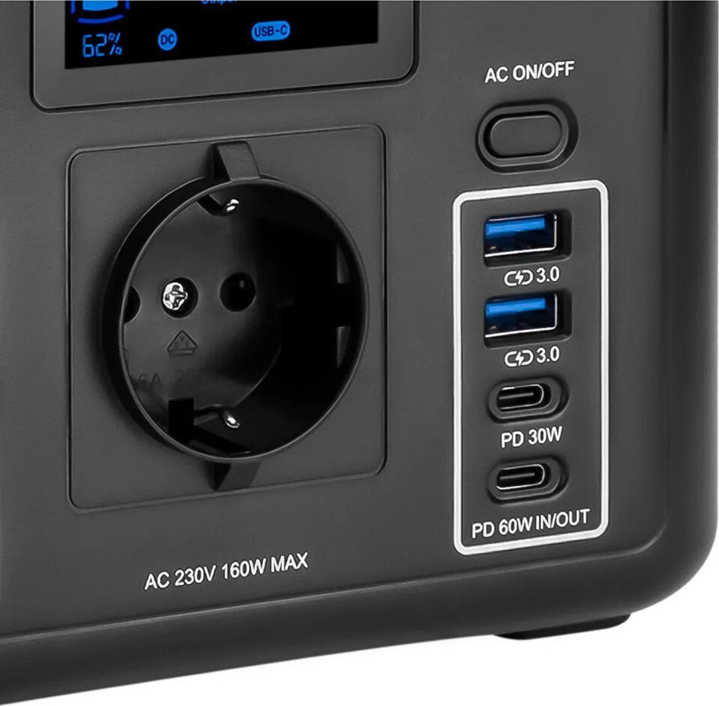 Портативна зарядна станція LogicPower Charger 160 (LogicPower160) 6