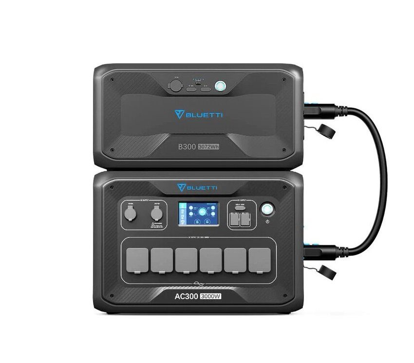 Портативна зарядна станція Bluetti 3000W AC300+B300 (AC300+B300)