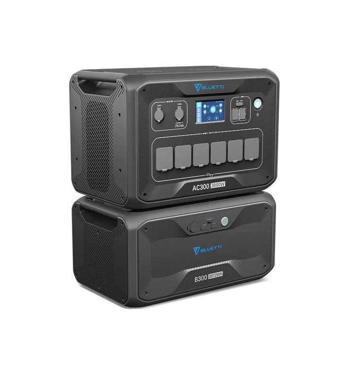 Портативна зарядна станція Bluetti 3000W AC300+B300 (AC300+B300) 2