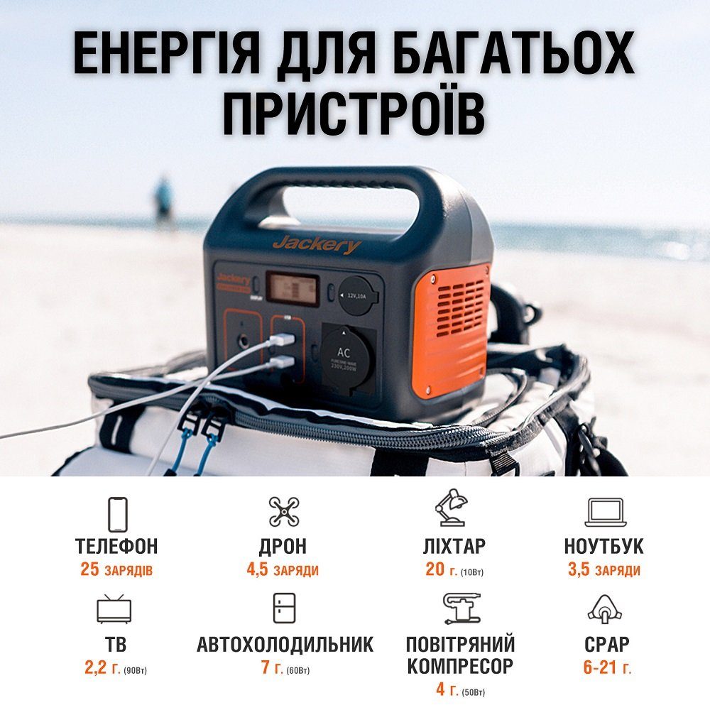 Портативна зарядна станція Jackery Explorer 240 (Jackery Explorer 240) 4