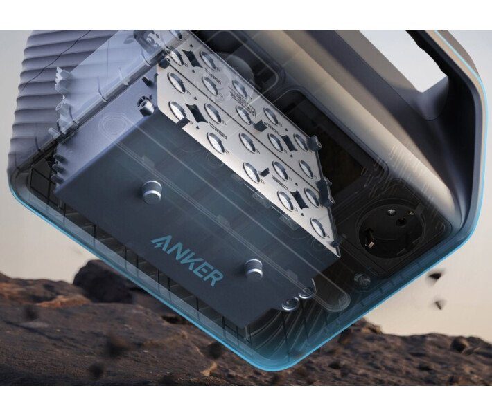 Портативна зарядна станція Anker 521 PowerHouse 200W (256 Вт/рік) (Anker521) 4